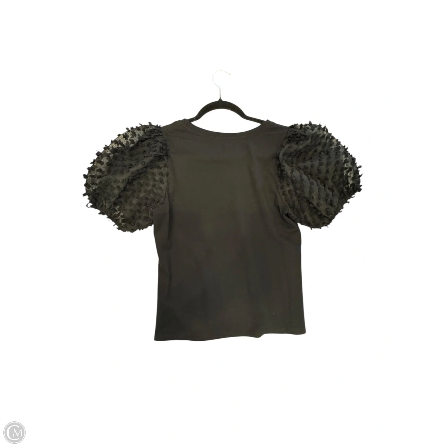 Top Short Sleeve By Mittoshop In Black, Size: S