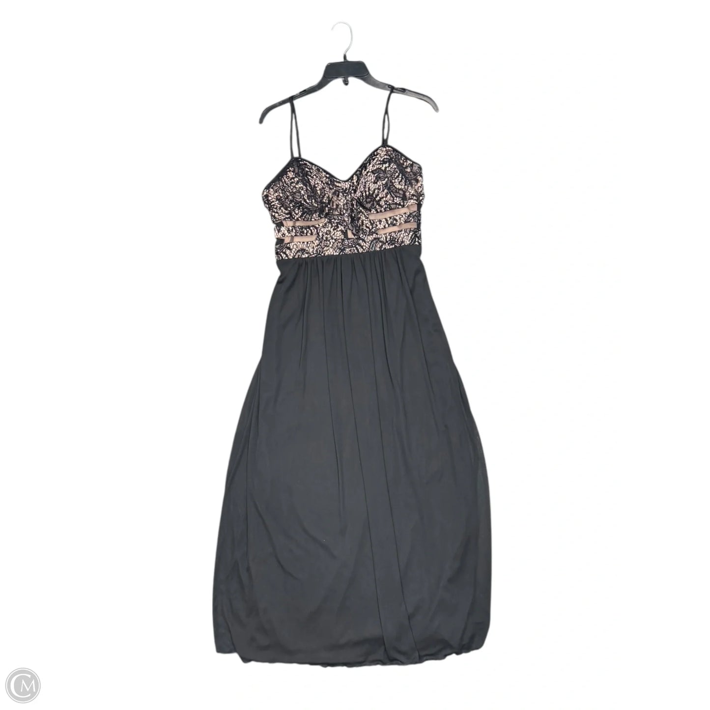 Dress Party Long By Clothes Mentor In Black, Size: 10