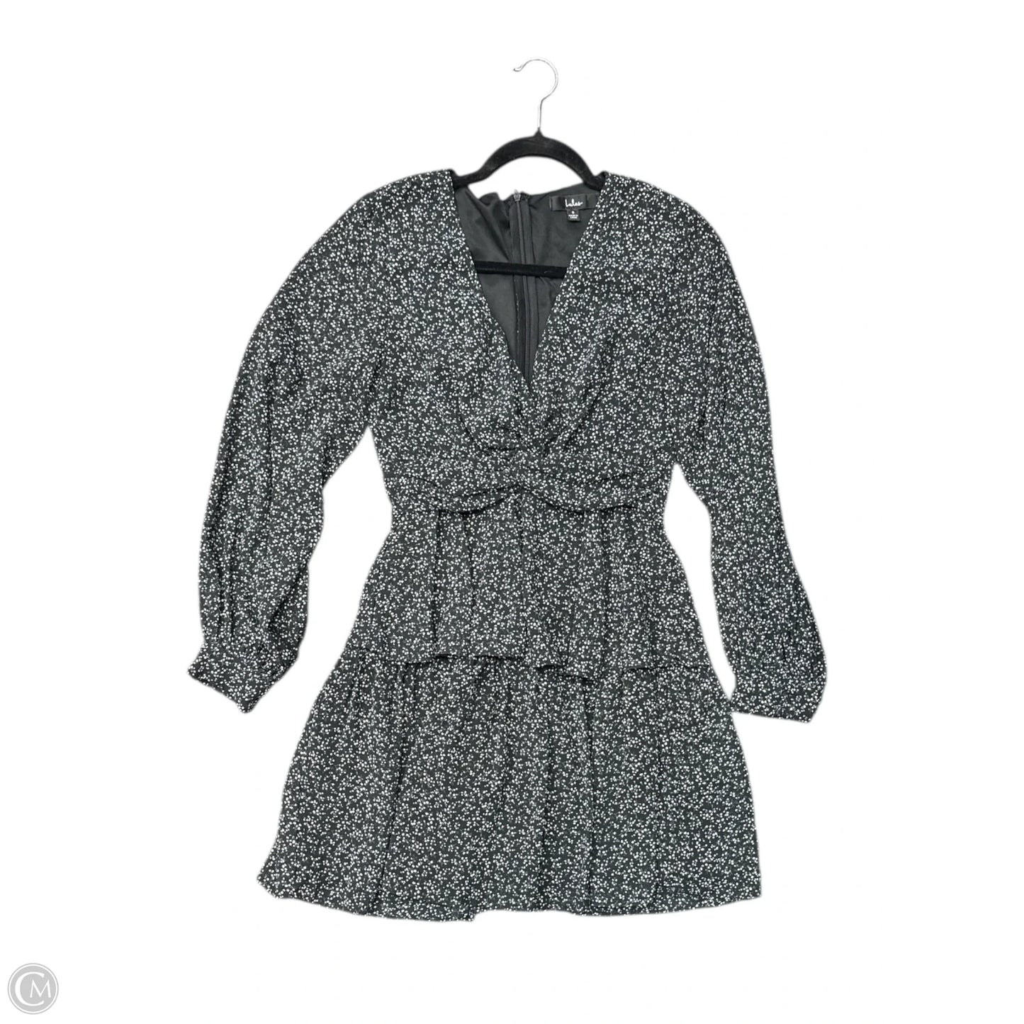 Dress Casual Midi By Lulus In Black & White, Size: S