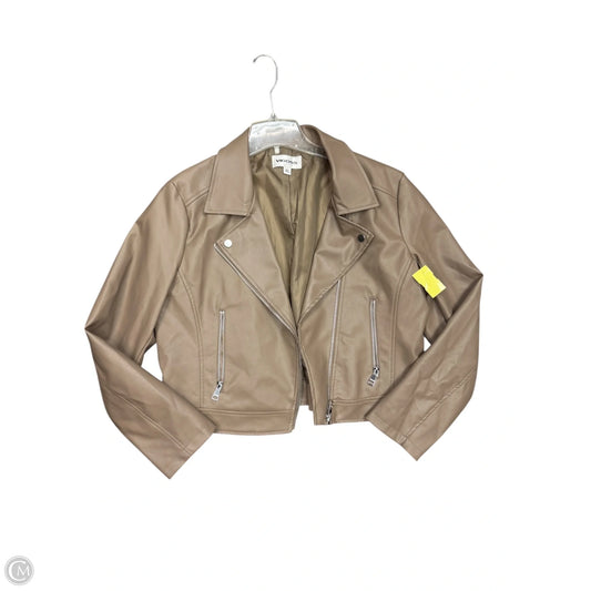 Jacket Other By Vigoss In Brown, Size: Xl