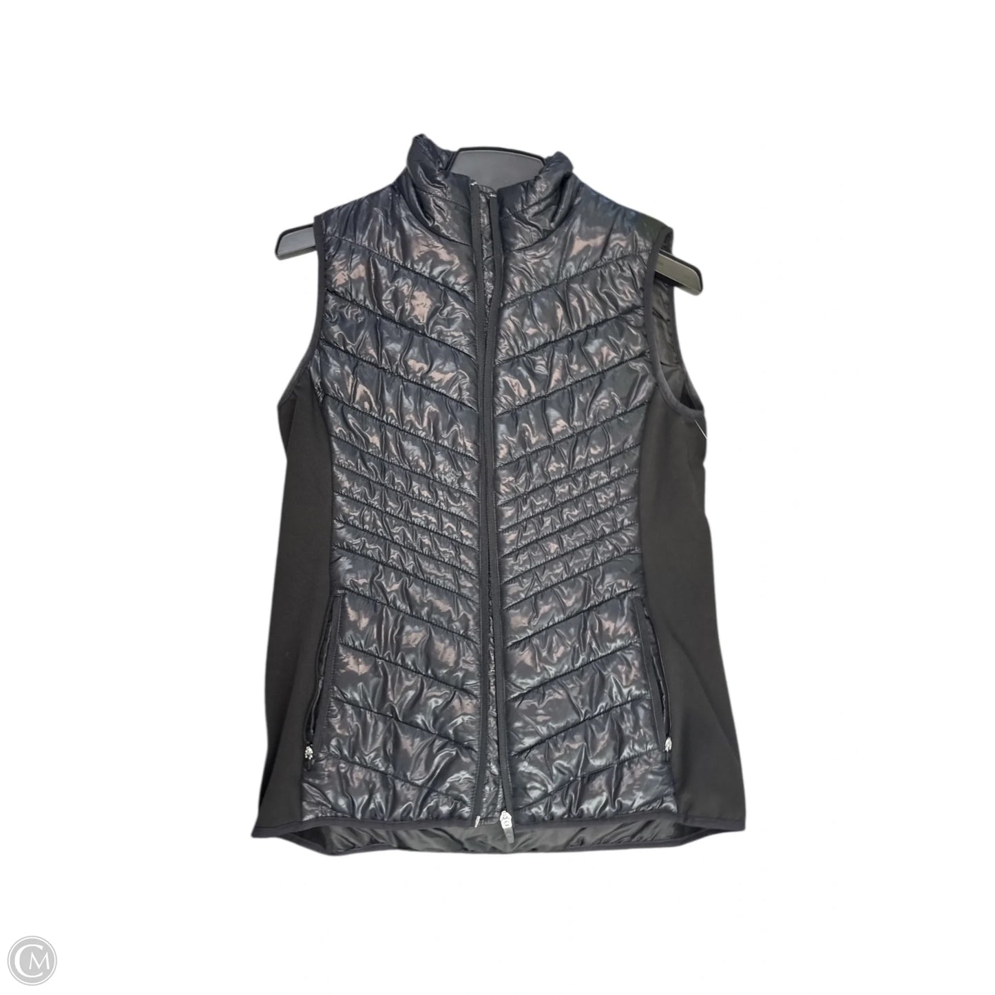 Vest Puffer & Quilted By Xersion In Black, Size: M