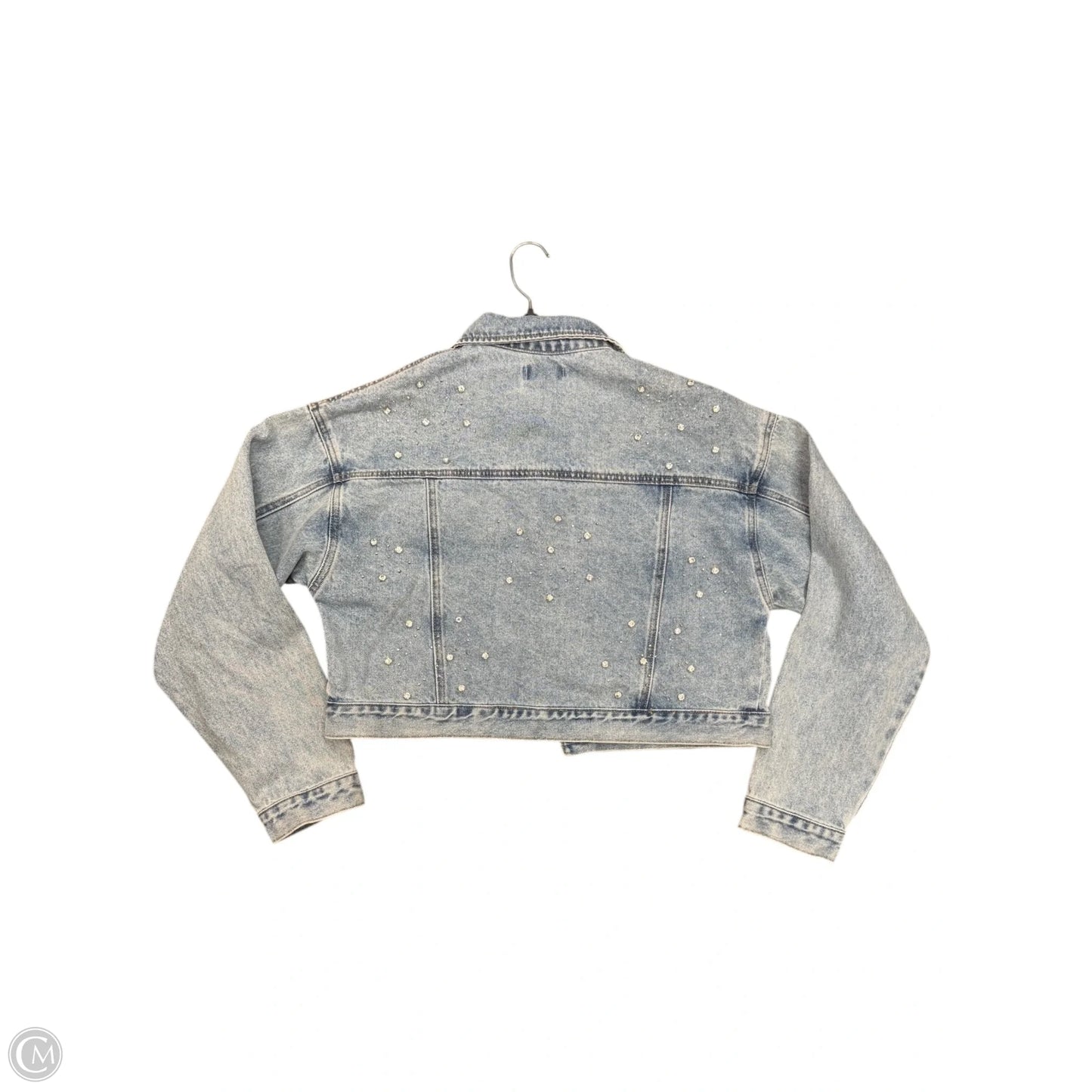 Jacket Denim By Forever 21 In Blue Denim, Size: M