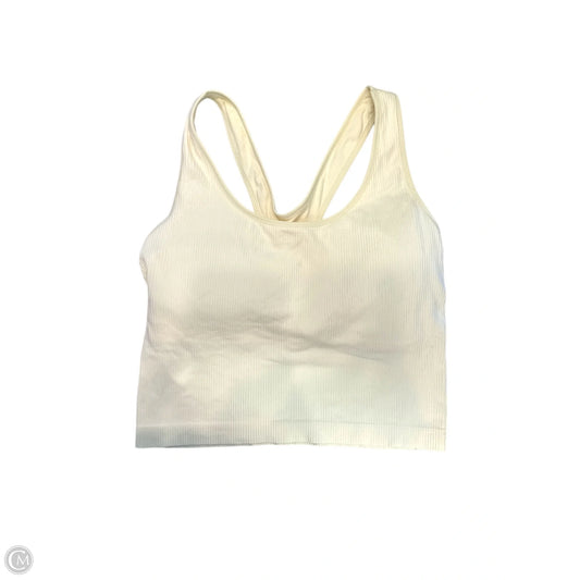 Athletic Bra By Clothes Mentor In Yellow, Size: L
