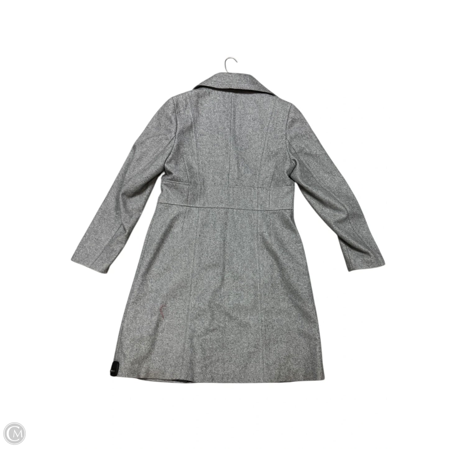 Coat Peacoat By Nine West In Grey, Size: 12
