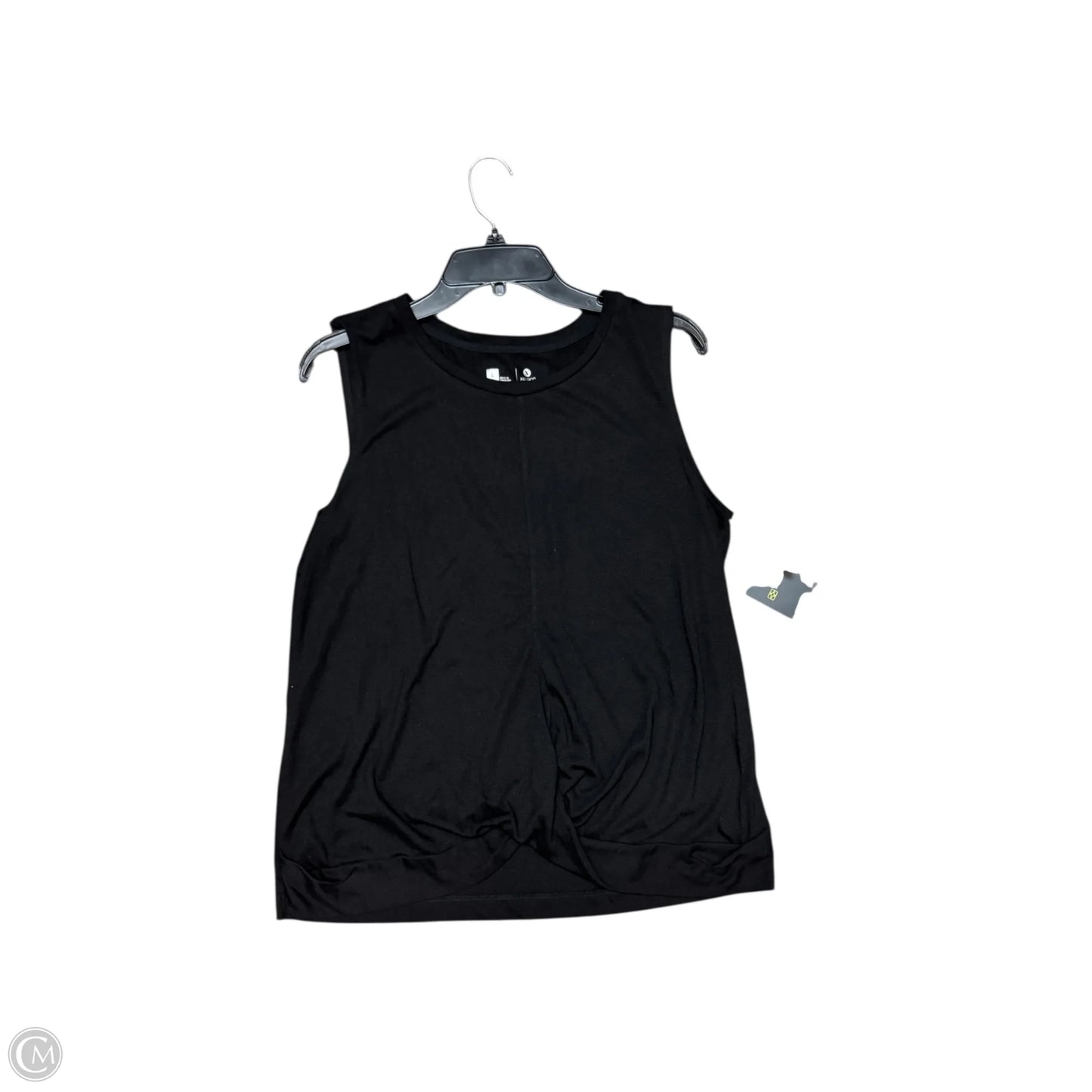 Top Sleeveless Basic By Xersion In Black, Size: L