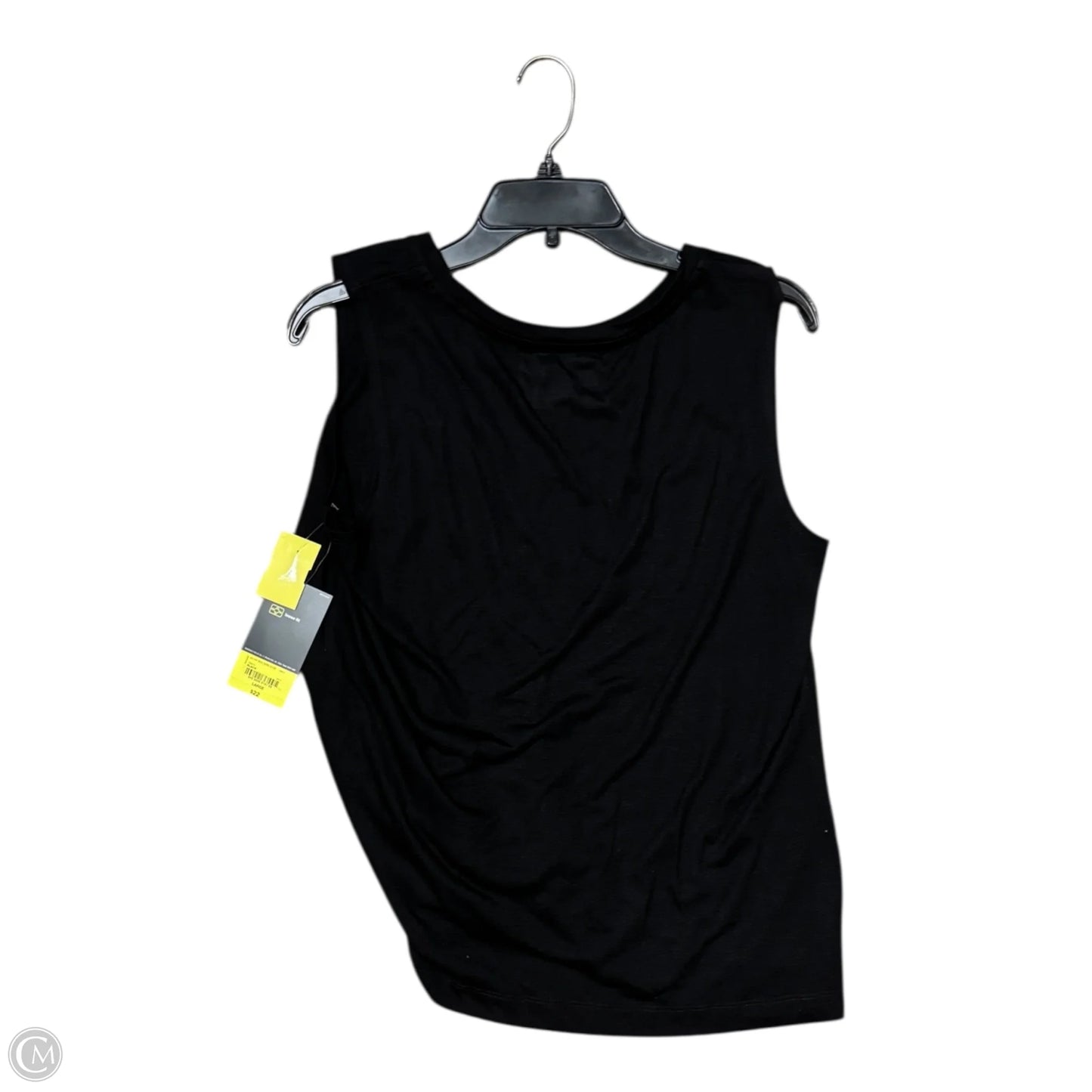 Top Sleeveless Basic By Xersion In Black, Size: L