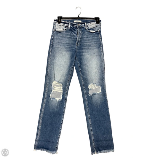 Jeans Cropped By Willow & Root In Blue Denim, Size: 6