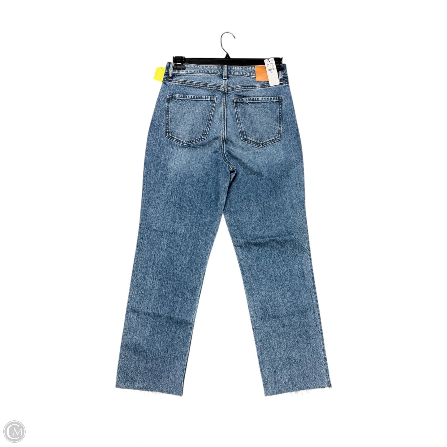 Jeans Wide Leg By Express In Blue Denim, Size: 8