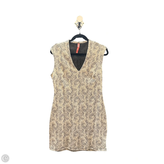 Dress Party Short By Clothes Mentor In Blue & Cream, Size: M