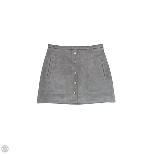 Skirt Mini & Short By Hyfve In Grey, Size: L