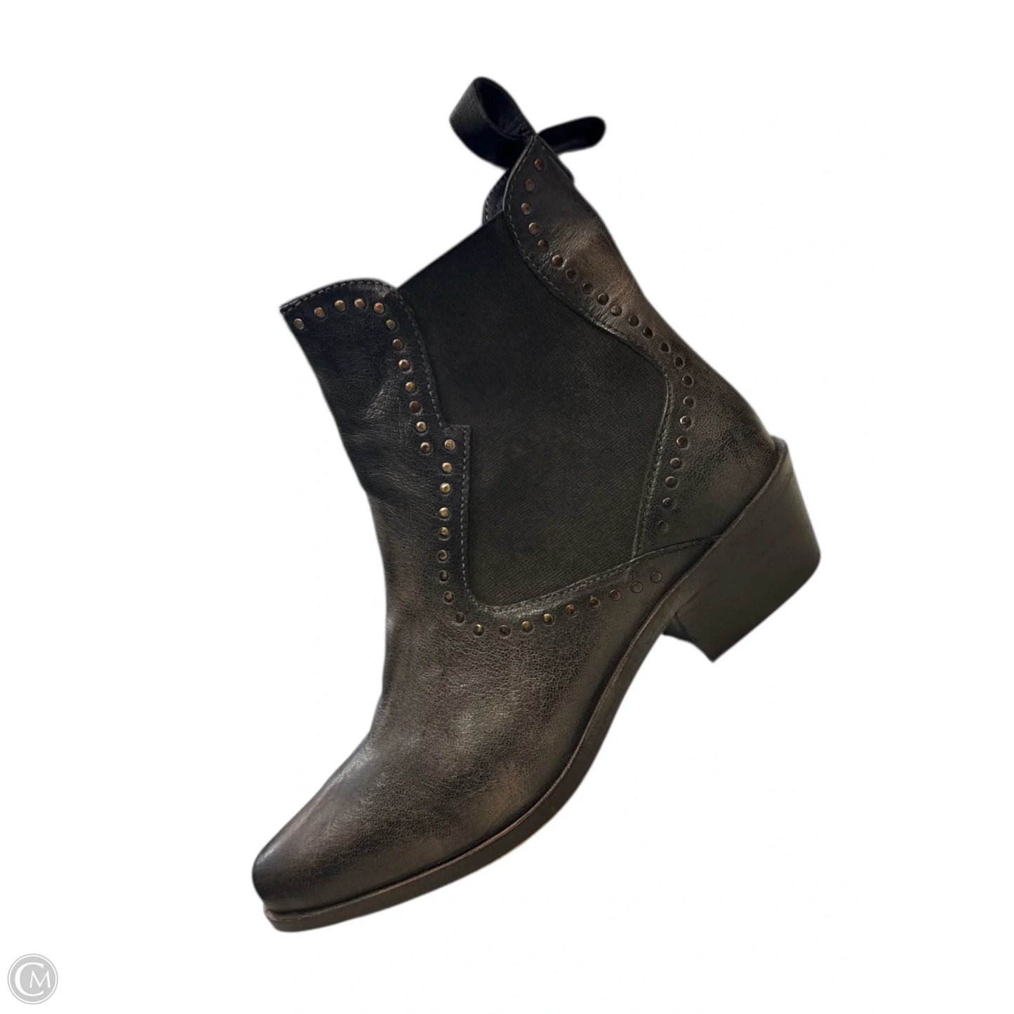 Boots Ankle Heels By Cmb In Grey, Size: 8