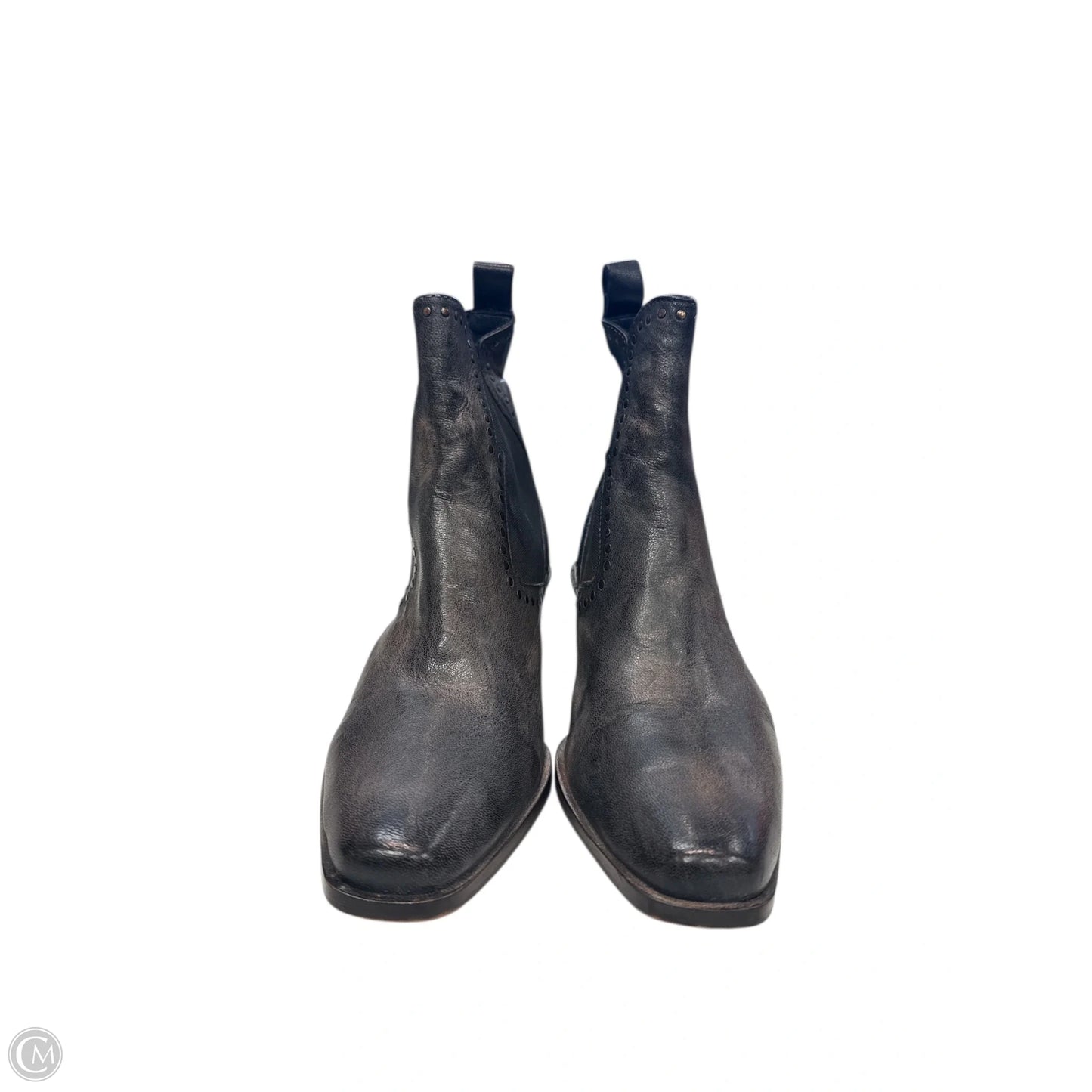 Boots Ankle Heels By Cmb In Grey, Size: 8