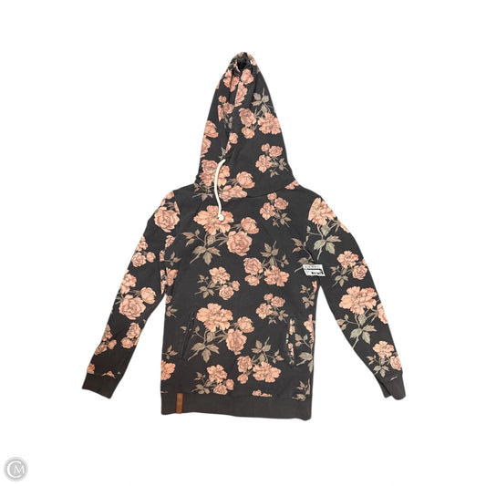 Sweatshirt Hoodie By Cmb In Floral Print, Size: S