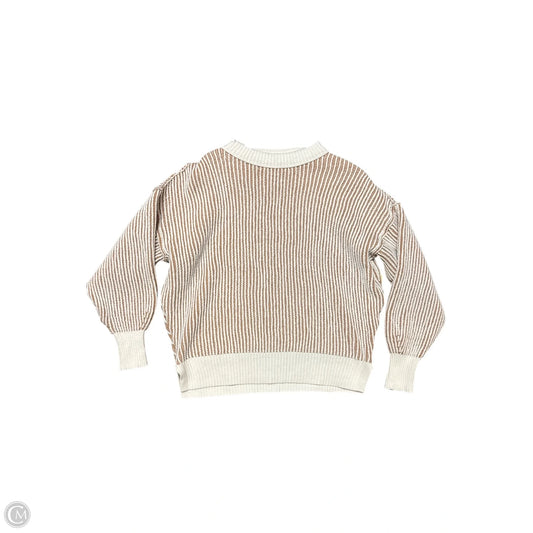 Sweater By Aerie In Cream & Tan, Size: Xs