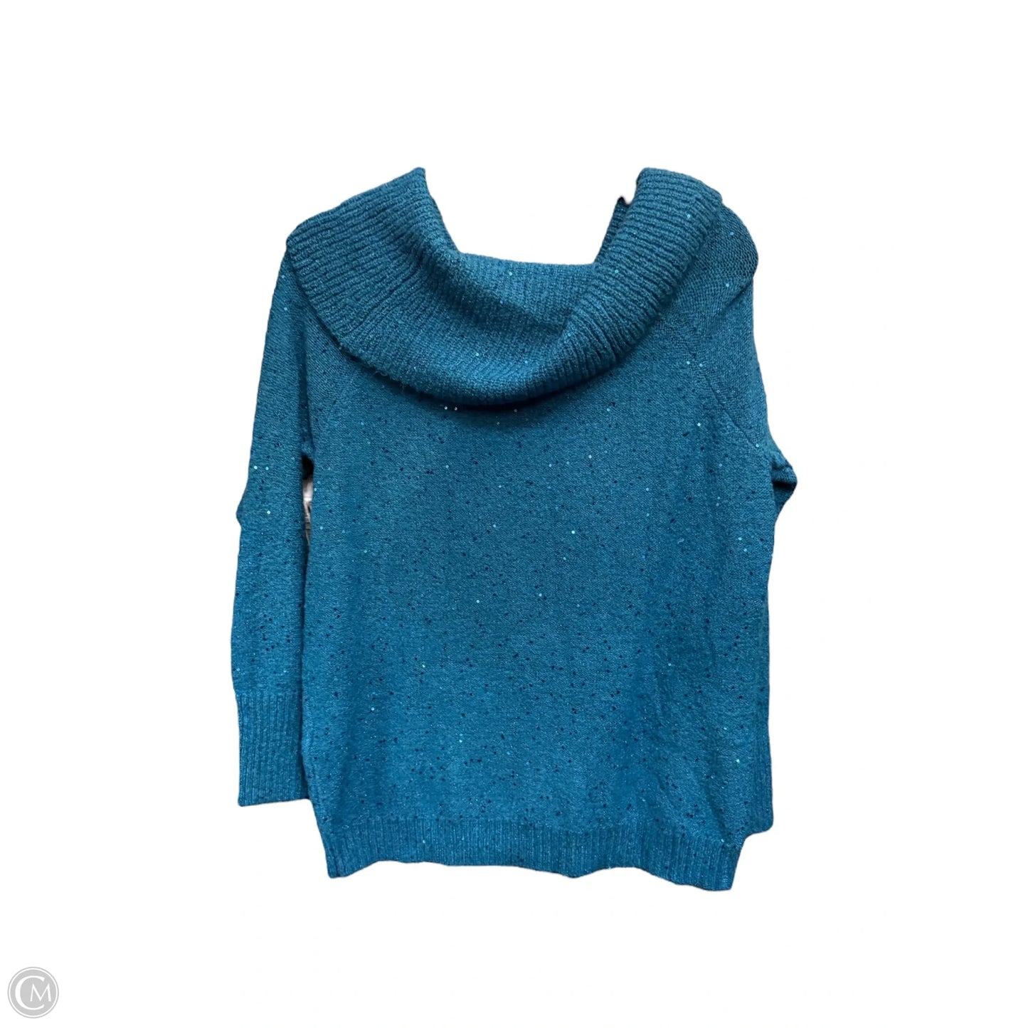 Sweater By Chicos In Blue, Size: M