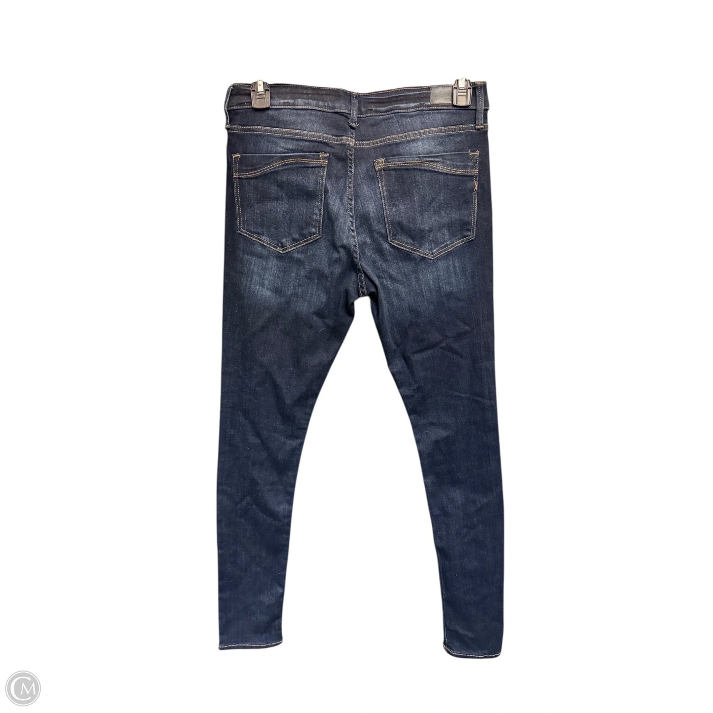 Jeans Skinny By Express In Blue Denim, Size: 10