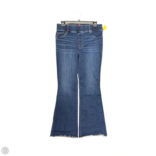 Jeans Flared By Spanx In Blue Denim, Size: 1x