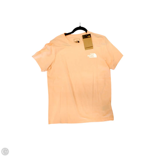Top Short Sleeve Basic By The North Face In Peach, Size: M