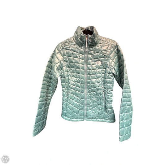 Jacket Puffer & Quilted By The North Face In Teal, Size: Xs