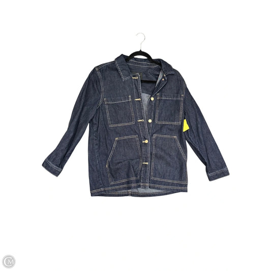 Jacket Denim By Liverpool In Blue Denim, Size: S