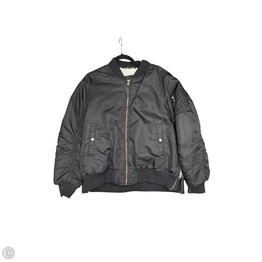 Coat Puffer & Quilted By Steve Madden In Black, Size: Xl