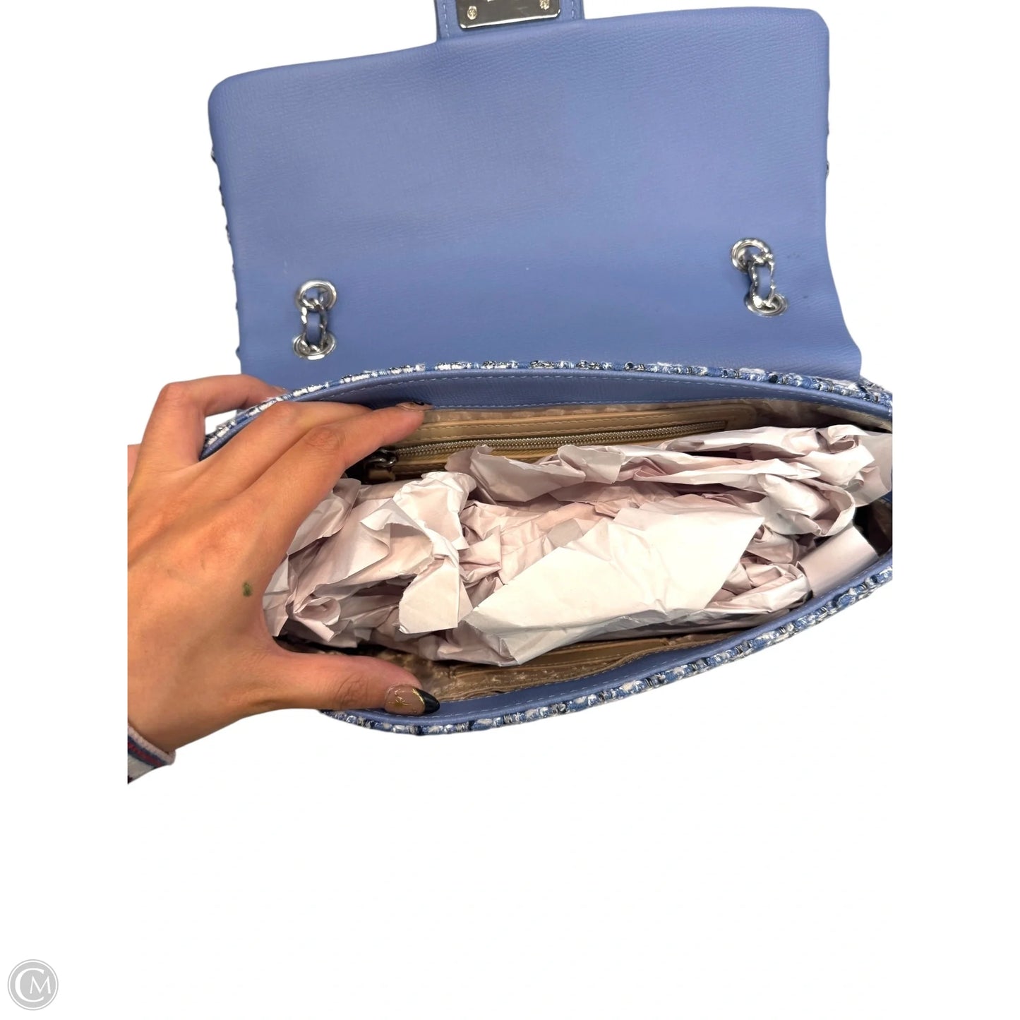 Handbag Designer By Karl Lagerfeld, Size: Large