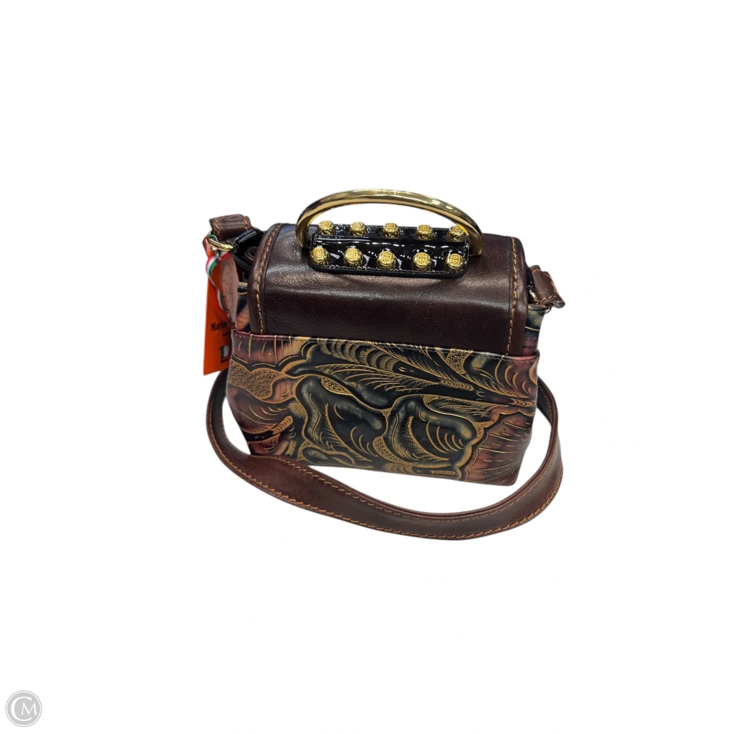 Handbag Leather By Cmb, Size: Small