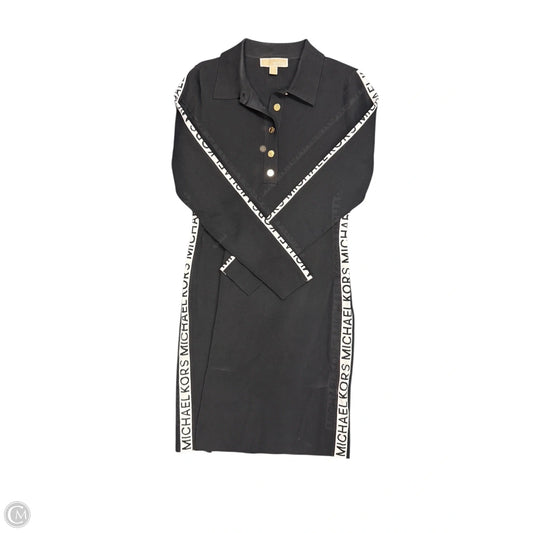 Dress Party Midi By Michael By Michael Kors In Black, Size: L