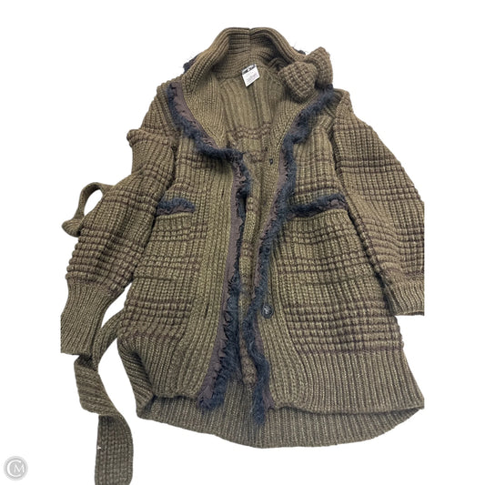 Sweater Cardigan Luxury Designer By Chanel In Green, Size: M