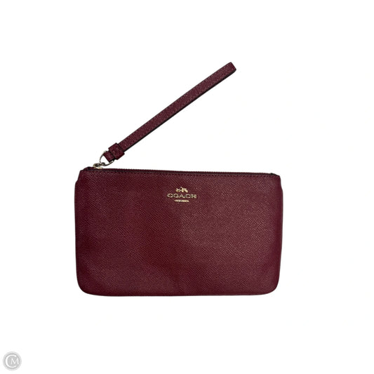 Wristlet Designer By Coach, Size: Small