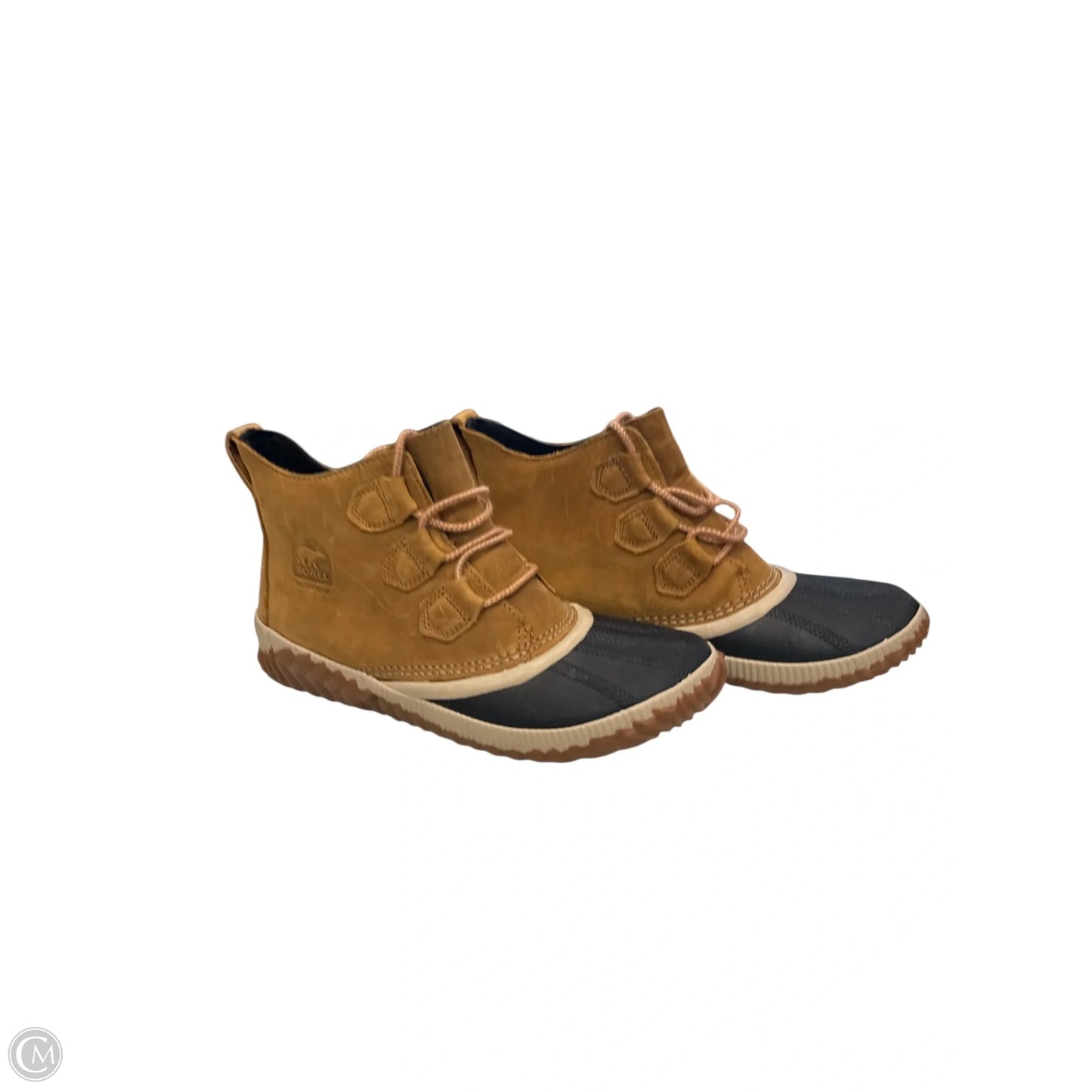 Boots Ankle Flats By Sorel In Tan, Size: 9.5