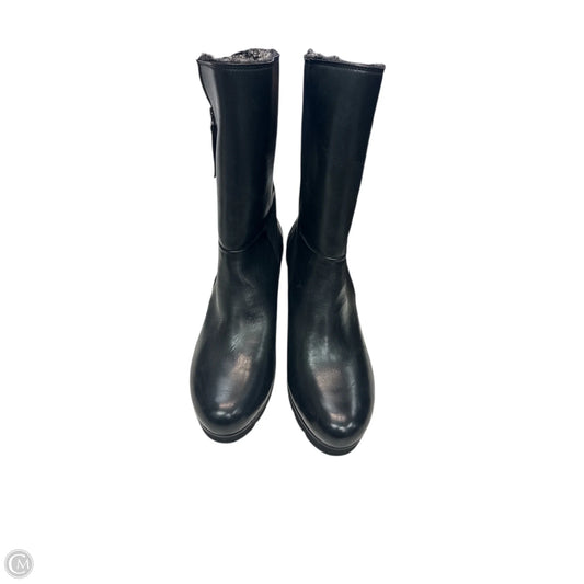 Boots Leather By Paul Green In Black, Size: 7