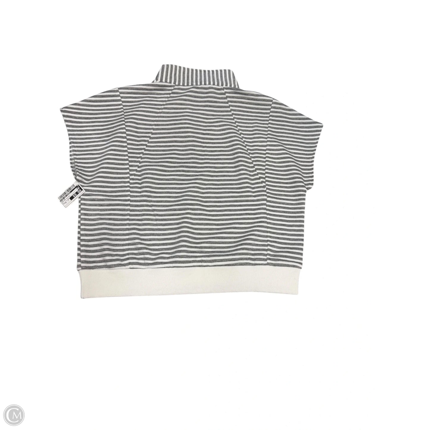 Top Short Sleeve By Coco And Carmen In Striped Pattern, Size: M