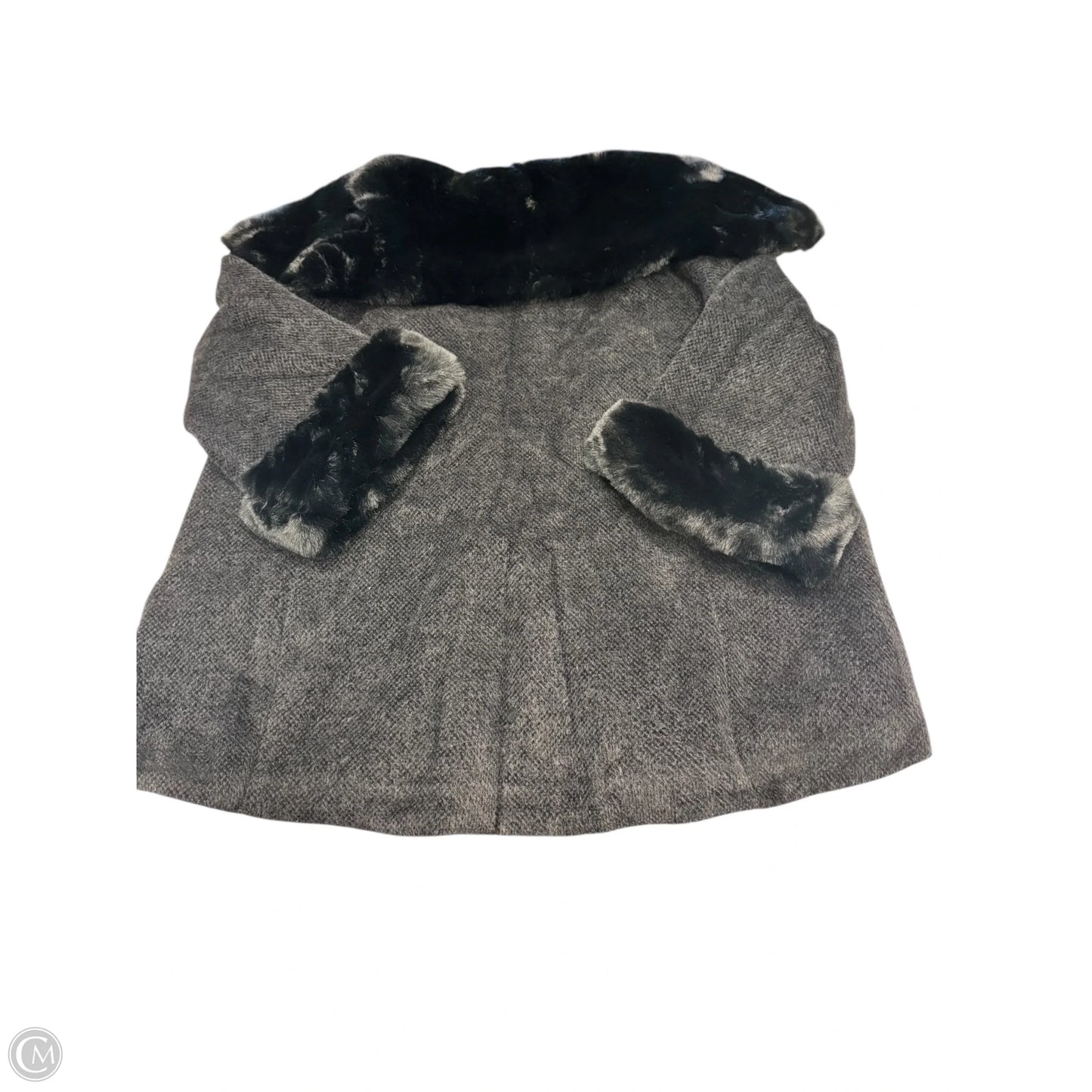 Coat Faux Fur & Sherpa By Coco And Carmen In Black, Size: S
