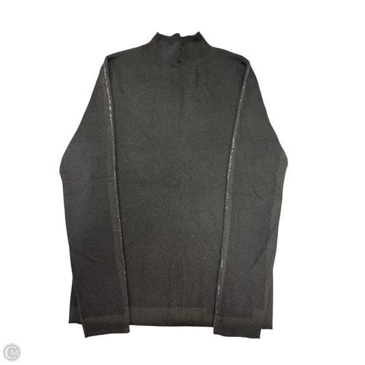 Top Long Sleeve By Coco And Carmen In Black, Size: M