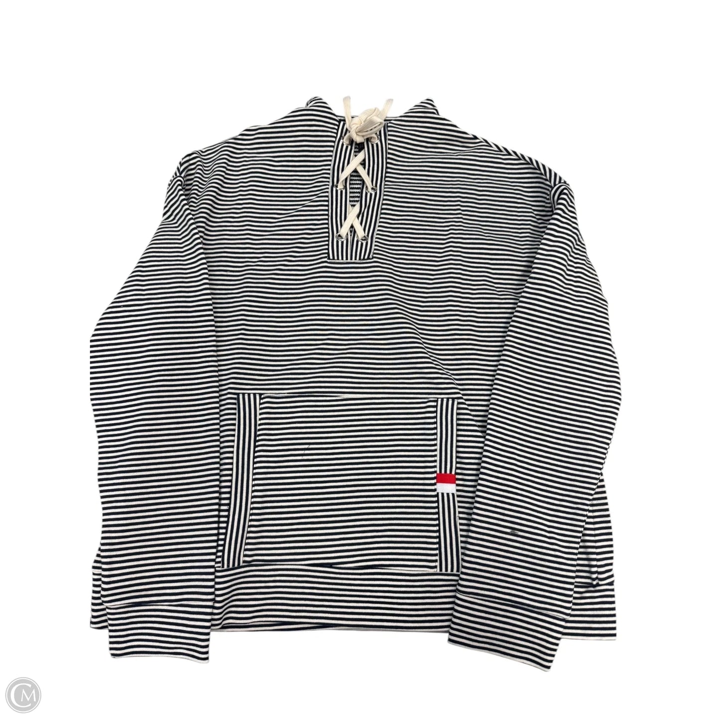 Sweatshirt Crewneck By Coco And Carmen In Striped Pattern, Size: M