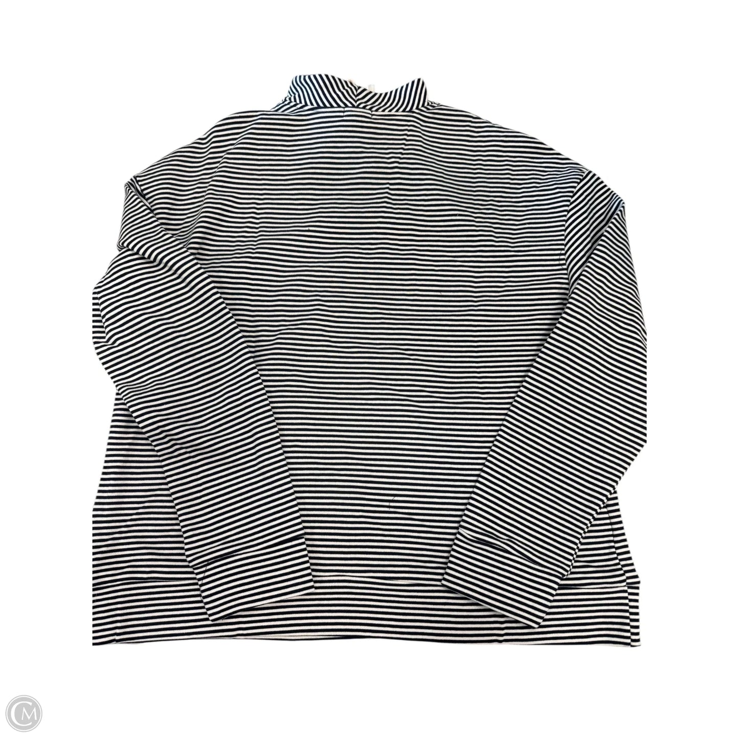 Sweatshirt Crewneck By Coco And Carmen In Striped Pattern, Size: M