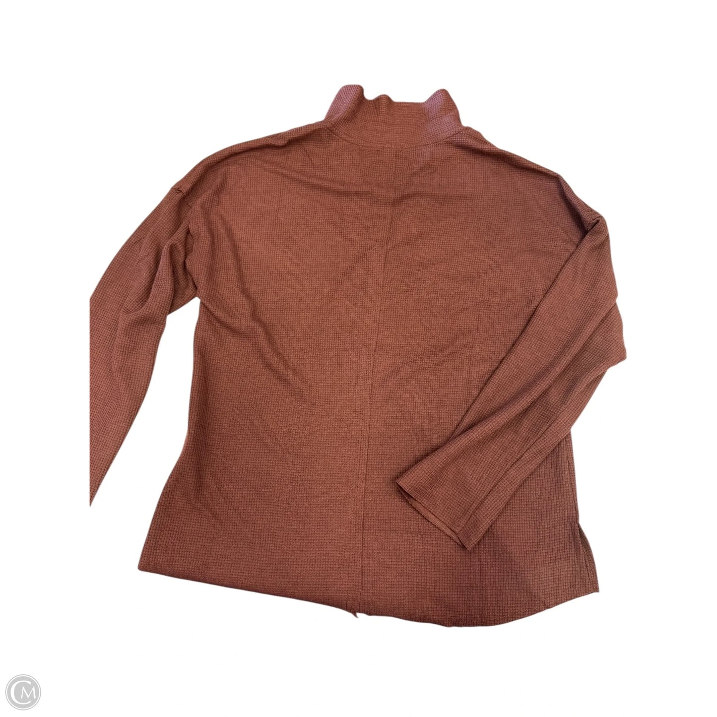 Top Long Sleeve Basic By Coco And Carmen In Maroon, Size: M