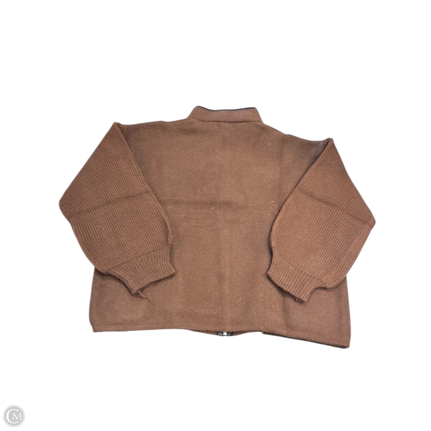 Sweatshirt Collar By Coco And Carmen In Brown, Size: M