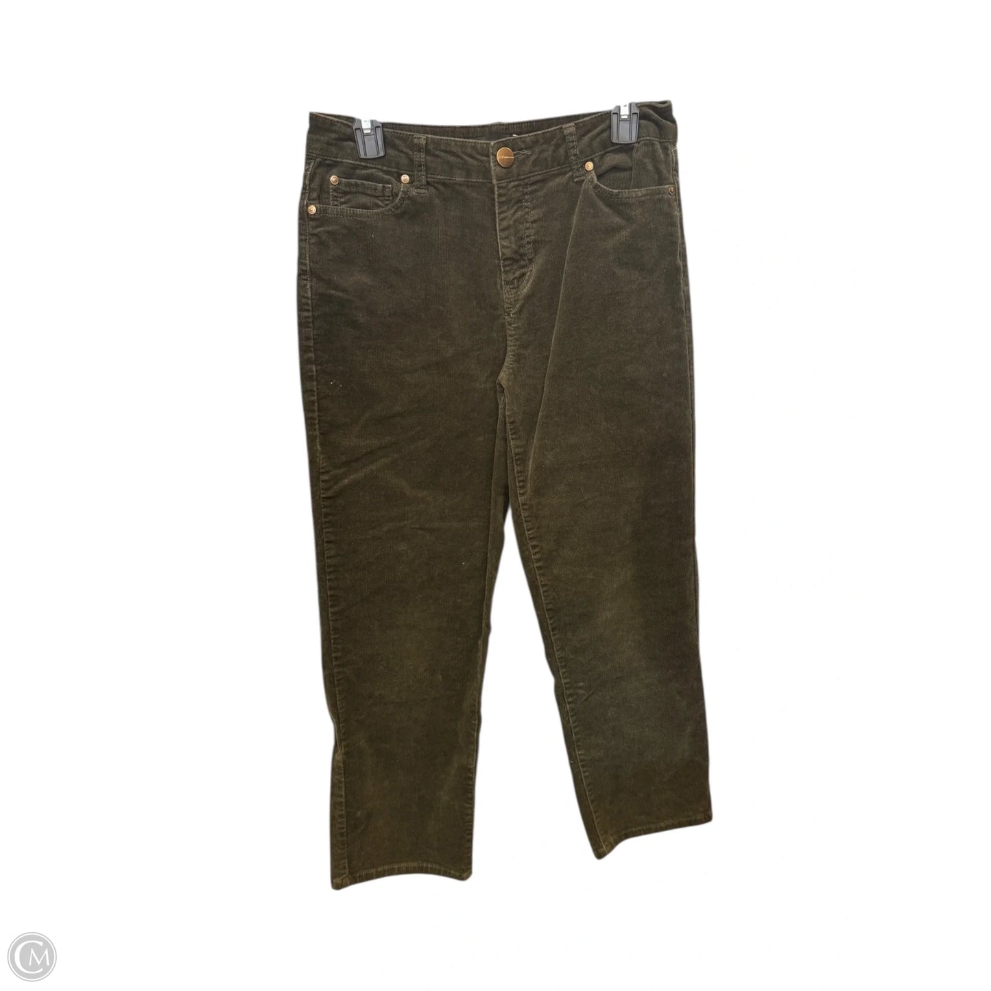 Pants Corduroy By Jones New York In Green, Size: 4
