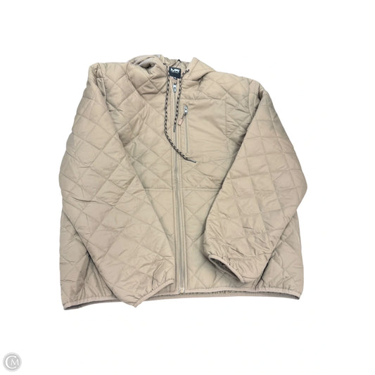 Coat Puffer & Quilted By Clothes Mentor In Tan, Size: Xl