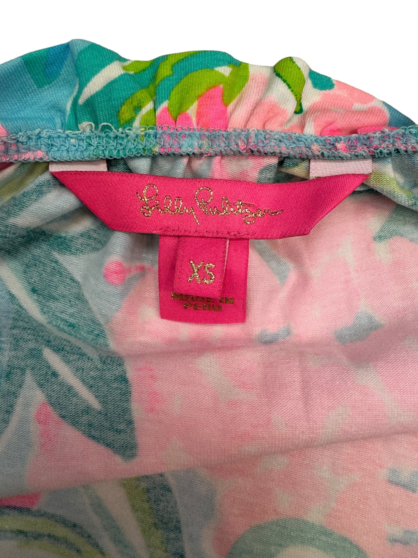 Pink Top Sleeveless Lilly Pulitzer, Size Xs