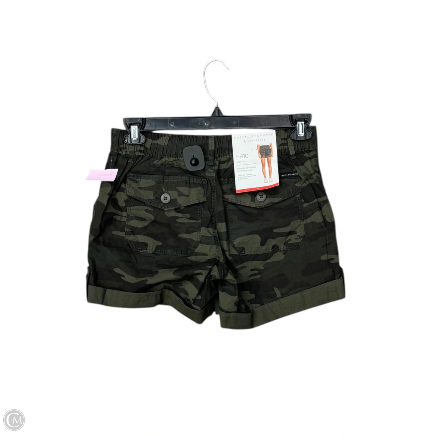 Shorts By Social Standard By Sanctuary In Camouflage Print, Size: Xs