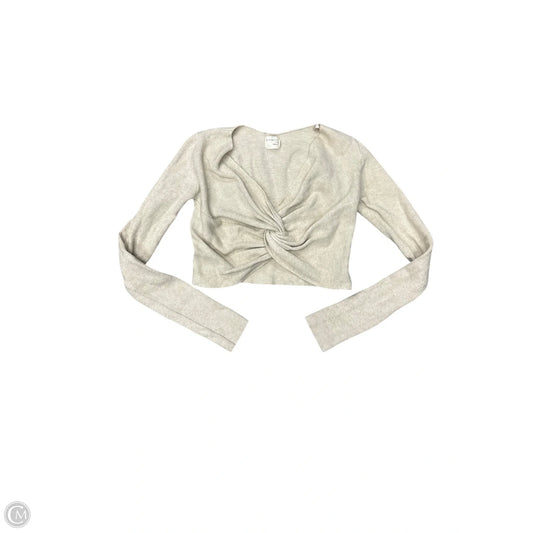 Top Long Sleeve By Dreamers In Cream, Size: S