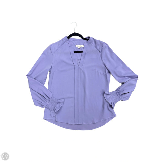 Top Long Sleeve By Clothes Mentor In Purple, Size: M