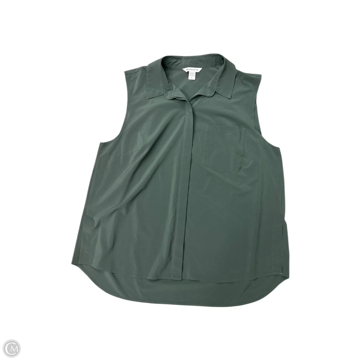 Top Sleeveless By Athleta In Grey, Size: Xl
