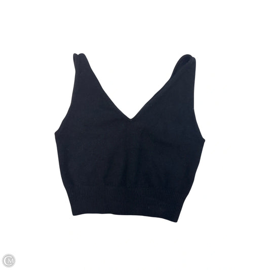 Top Sleeveless By Cmc In Black, Size: S