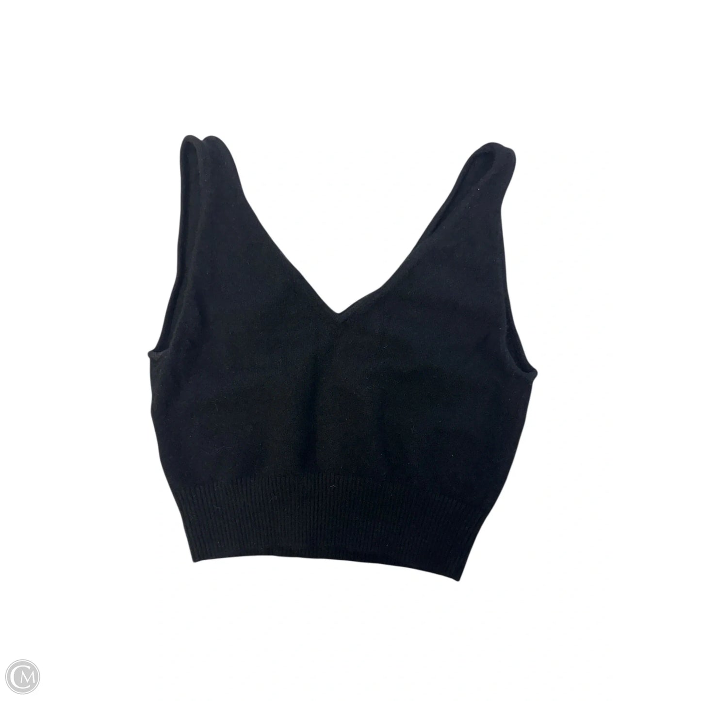 Top Sleeveless By Cmc In Black, Size: S