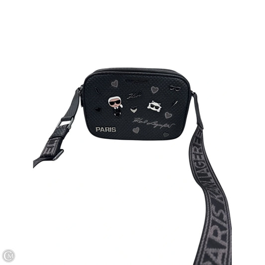 Crossbody Designer By Karl Lagerfeld, Size: Medium