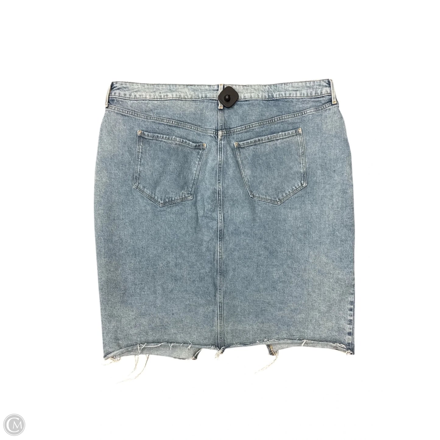 Skirt Midi By Old Navy In Blue Denim, Size: 22